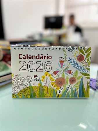 Calendário de Mesa - Aletria Editora