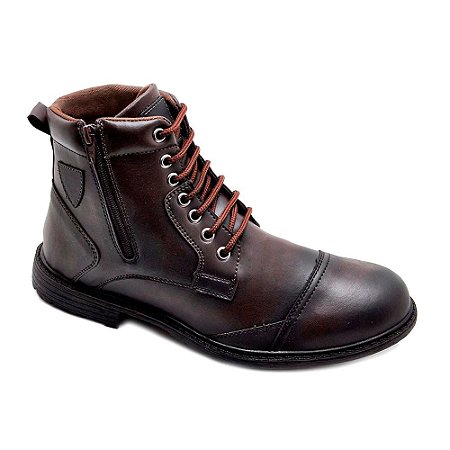 Bota Masculina Vegano Zarato Marrom - Loja de Calçados Online Sapatos,  Botas, Sandalias, Bolsas Femininas