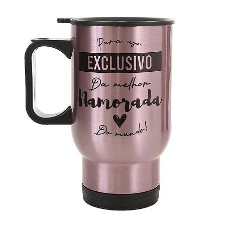 Copo Viagem Para Sublimação Térmico  Com Tampa 475ml