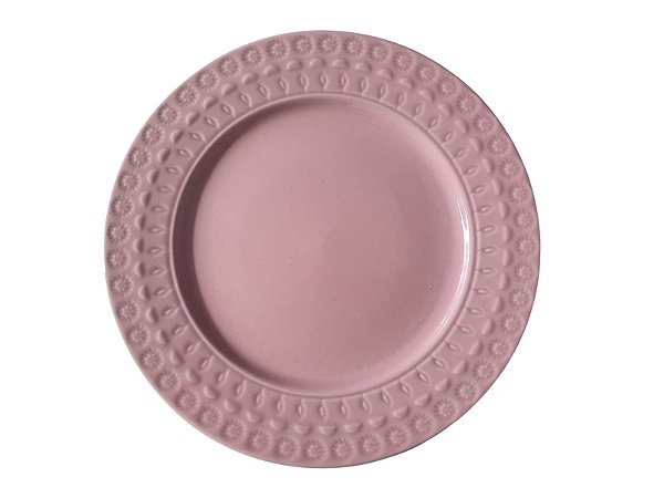 Prato raso porcelana Grace Rose Wolff