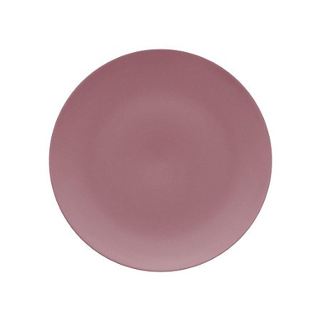 Prato sobremesa de cerâmica Color Home Blush