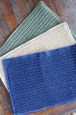 Jogo americano Carta Auguri Casa de fibra de papel