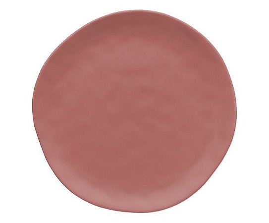 Prato raso linha Organic terracota
