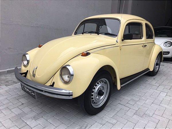 x-Não Disponível-FUSCA 1981 Bege Trigo