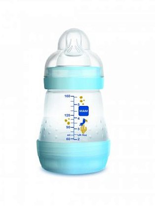 Mamadeira MAM Easy Start (Azul) 160ml Anti-cólica e Auto-esterilizável