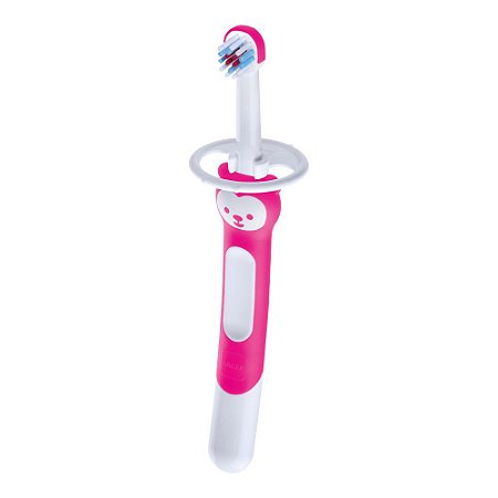 Escova de dente para bebê MAM FIRST BRUSH (rosa) c/ 1 uni
