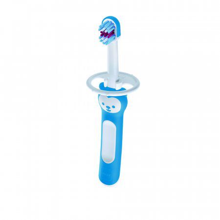 Escova de dente para bebê MAM FIRST BRUSH (azul) c/ 1 uni