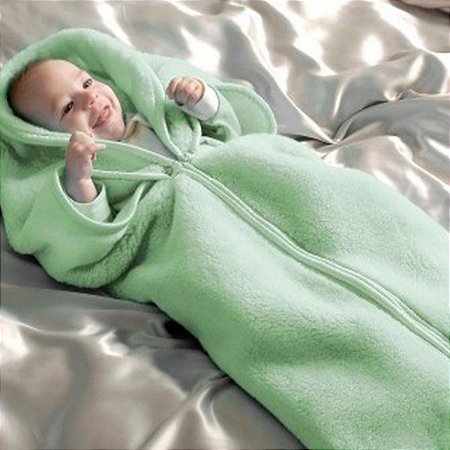 Saco de dormir Bebê Inverno Manta Cobertor Infantil (Verde) Etruria