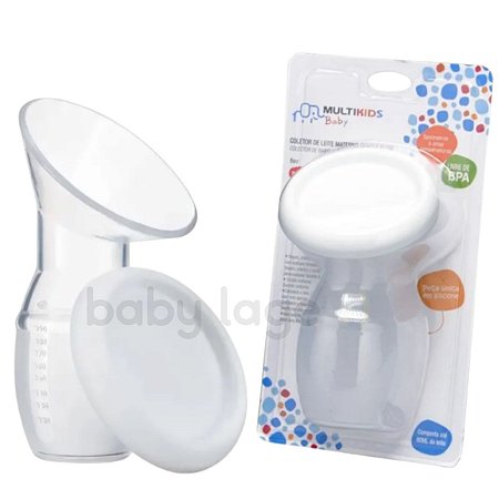 Coletor de leite materno 100% silicone MultiKids Baby