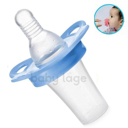 Chupeta Dosadora Remédio Para Bebê Aplicador Medicinal (Azul) Multikids Baby