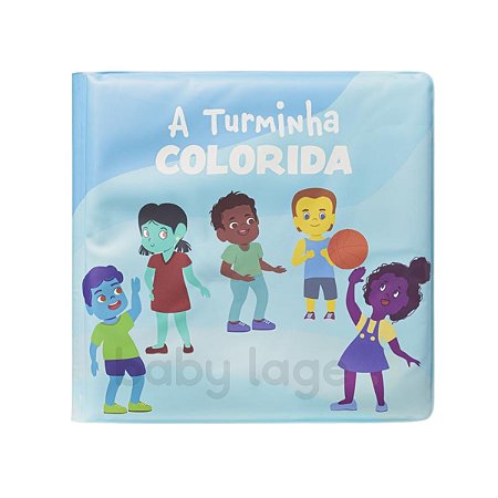 Livro Livrinho de banho A Turminha Colorida - Multikids Baby (BB1064)