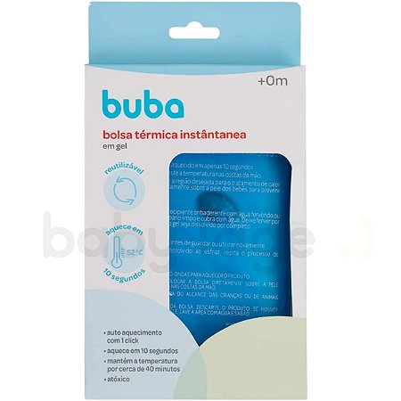 Bolsa térmica para cólica bebê em gel (1 clique) instântanea - Buba - Cód. 14517