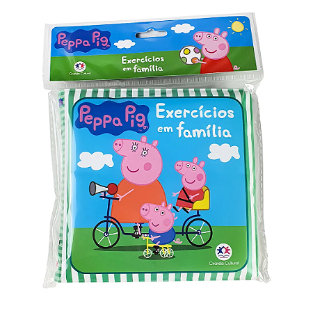 Livro Livrinho de banho Peppa Pig (Exercícios em Família) - Ciranda Cultural