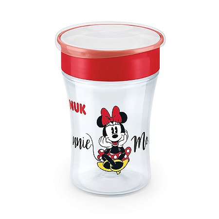 Copo 360 Nuk Disney Copo de Treinamento Magic Cup sem alça 230ml (Minnie)