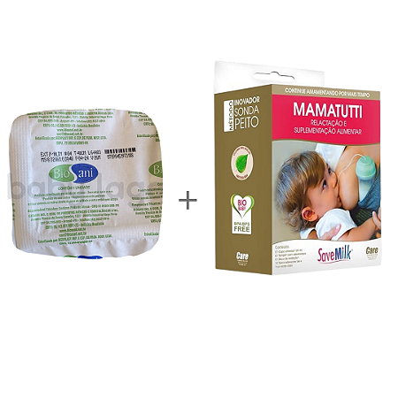 Kit Relactador c/ frasco e sonda para relactação na amamentação + Tubo Sonda Extensor para Relactação na Amamentação Mamatutti pct c/ 10 uni