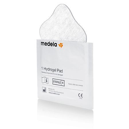 Almofada Hidrogel Proteção Mamilos Sensíveis Medela c/ 1 uni