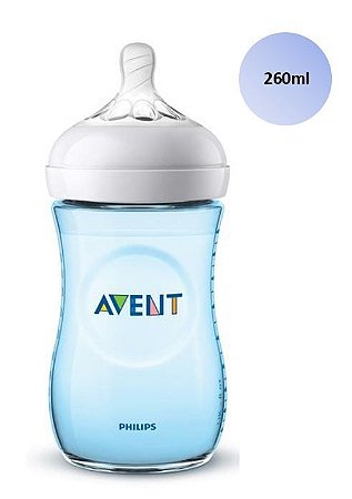 Mamadeira Avent Pétala Anticólica 260ml (Azul) - SCF035/17 - Philips Avent