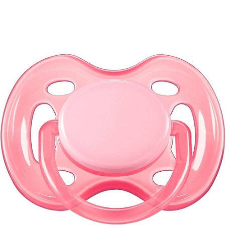 Chupeta Avent Freeflow 0 a 6 meses Unitária (Rosa) - SCF178/13 - Philips Avent