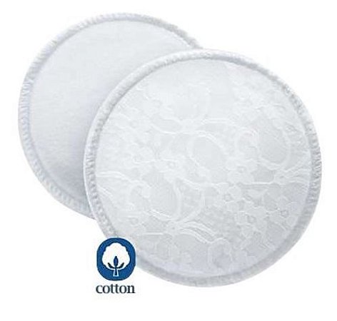 Absorvente Lavável para os seios Avent (c/ 3 pares) - SCF155/06 - Philips Avent