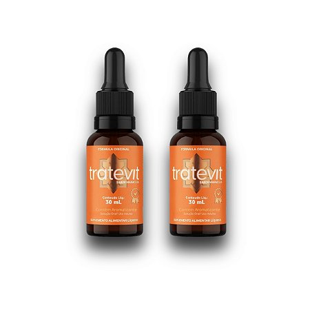 Kit com 2 Frascos de Tratevit 30ml