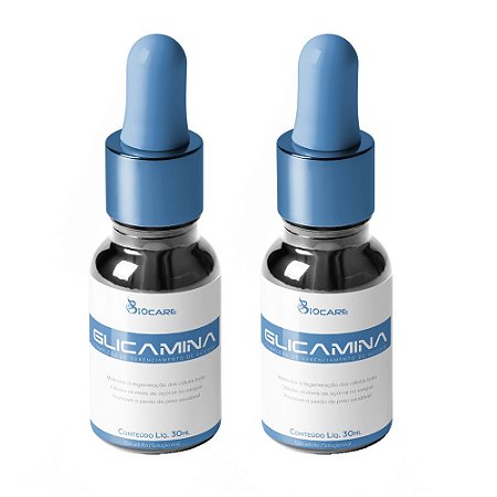 Glicamina 30ml - Kit com 2 Frascos