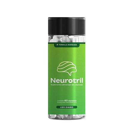 Neurotril 60 Cápsulas: Suplemento Alimentar Natural para Saúde Mental