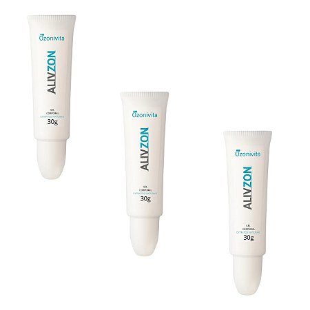 Alivzon 30g: Kit com 3 Unidades