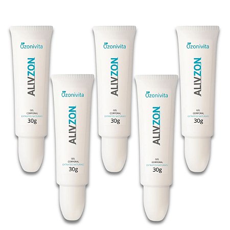 Alivzon 30g: Kit com 5 Unidades