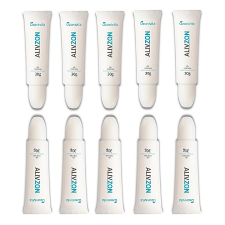 Alivzon 30g: Kit com 10 Unidades