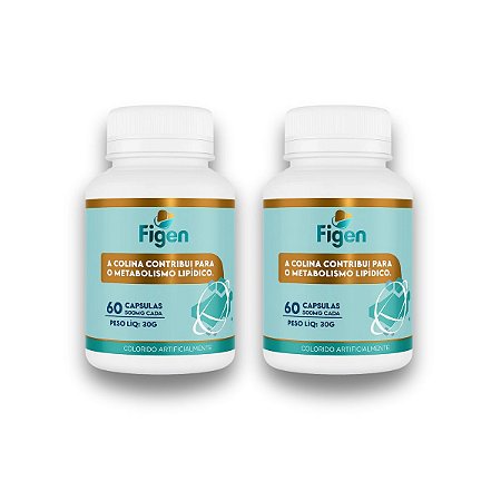 Detox Figen - Kit com 2 Frascos (120 Cápsulas)