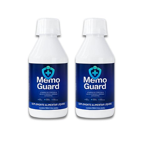MemoGuard 150ml: Kit com 2 Frascos