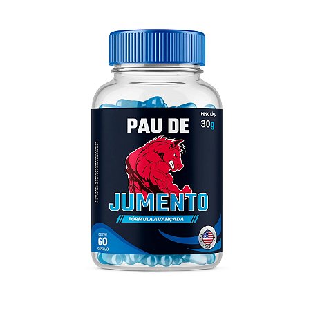 Pau de Jumento 60 Cápsulas: Energize Seu Dia com o Melhor Suplemento Revigorante Natural
