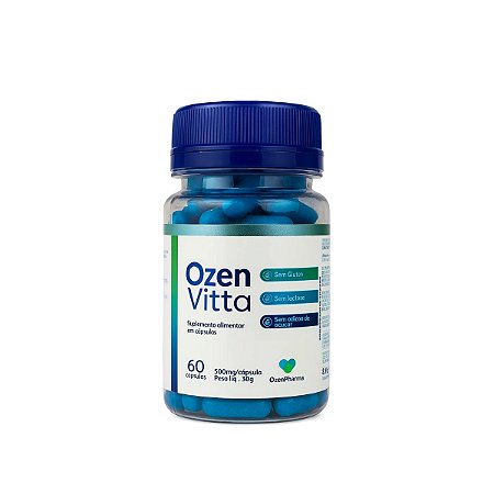 OzenVitta 60 Cápsulas: Novo Suplemento Natural para Saúde Bem-Estar
