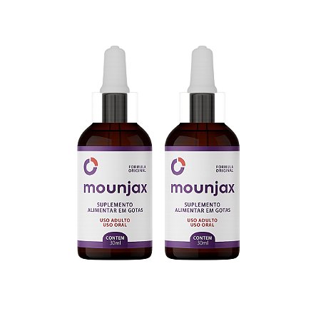 Mounjax  30ml - Kit com 2 Frascos
