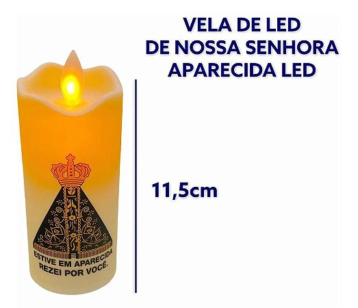 Vela Led de Nossa Senhora Aparecida