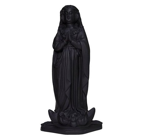 Nossa Senhora Fac-símile 37cm Resina Italiana