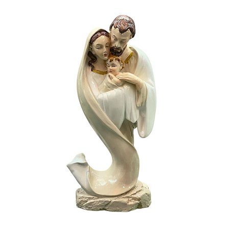 Sagrada Família De Resina Importada (25cm)
