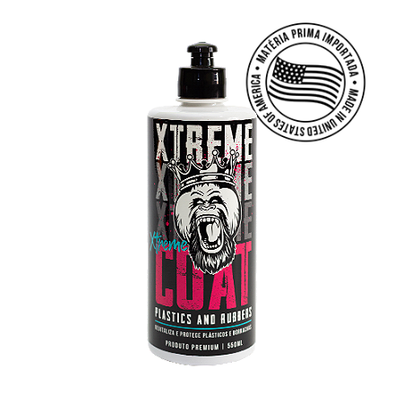 Xtreme Coat - Revitalizador de Plásticos e Borrachas 550ml