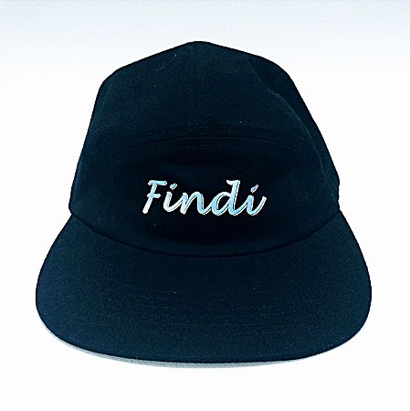 Boné five panel preto - FINDI®
