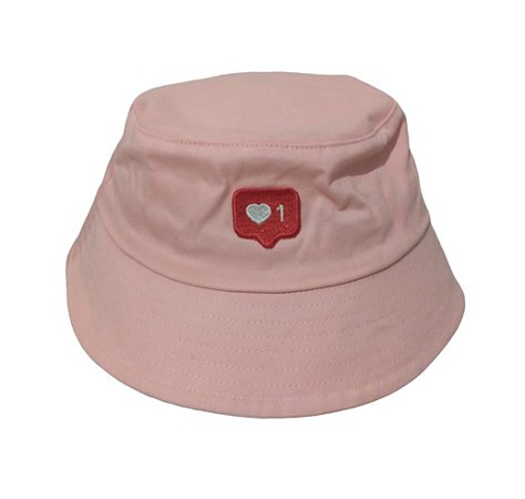 Chapéu bucket rosa LIKE - FINDI®