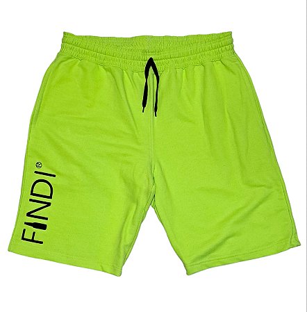 Bermuda moletom NEON