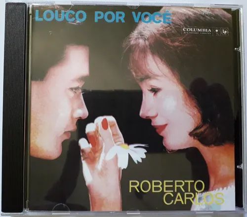 CD Roberto Carlos Louco Por Você (com encarte com as letras)