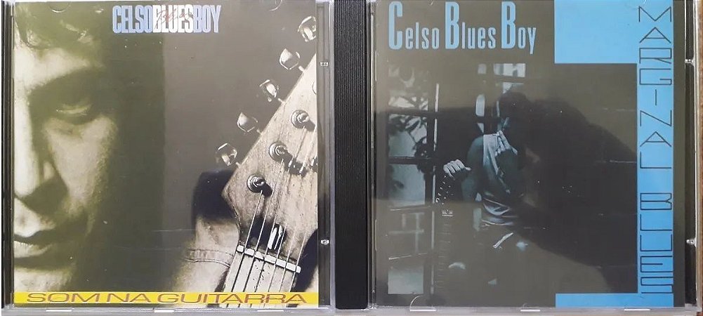 2 CDs Celso Blues Boy: Som Na Guitarra E Marginal Blues