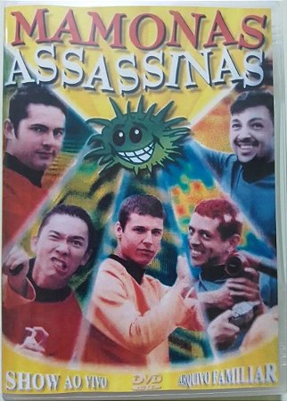 DVD Mamonas Assassinas - Show Ao Vivo - Arquivo Familiar