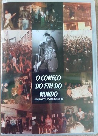 DVD O Começo Do Fim Do Mundo (1982 Sesc Pompéia)
