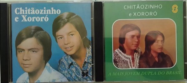 2 Primeiros CDs De Chitãozinho E Xororó: 1970 E 1972