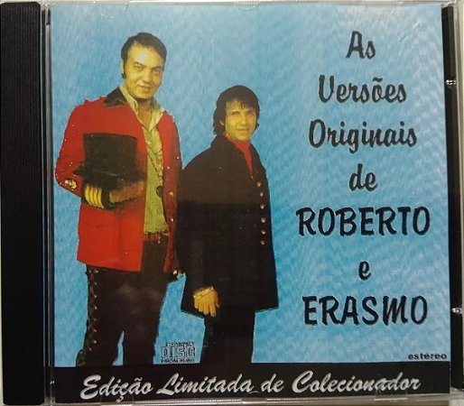 CD As Versões Originais De Roberto Carlos E Erasmo Carlos