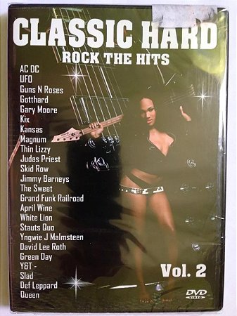 DVD Classic Hard Rock The Hits Vol. 2