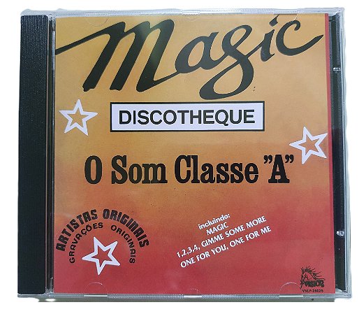 CD Magic Discotheque - O Som Classe A