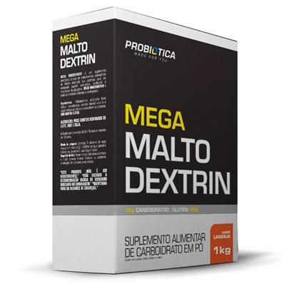 MEGA MALTO DEXTRIN LARANJA PROBIÓTICA 1KG